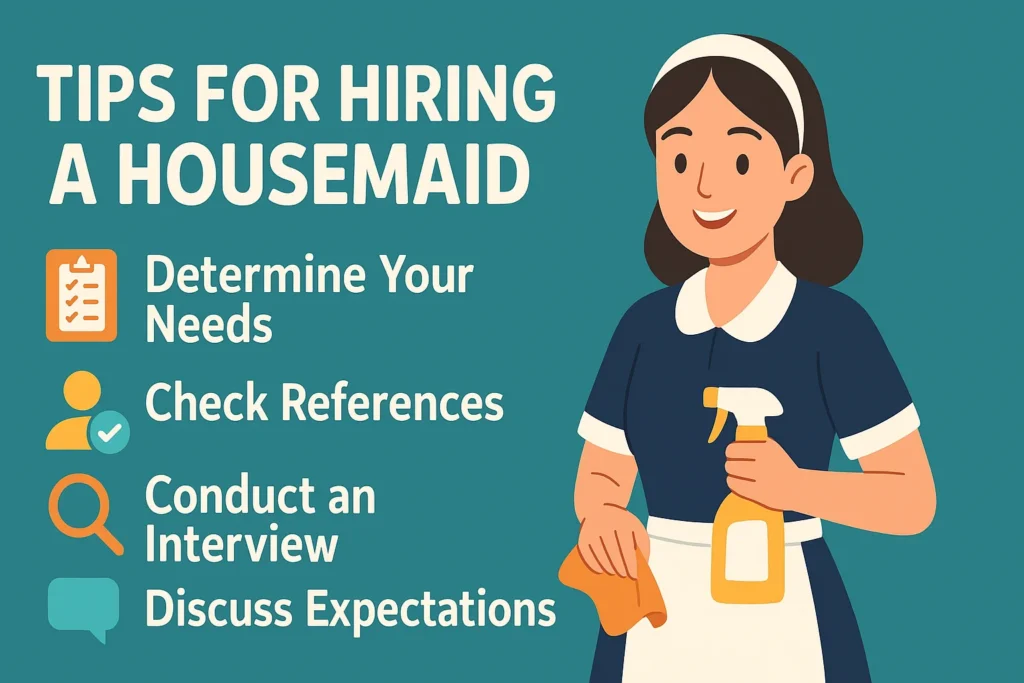 Tips for Hiring a Housemaid