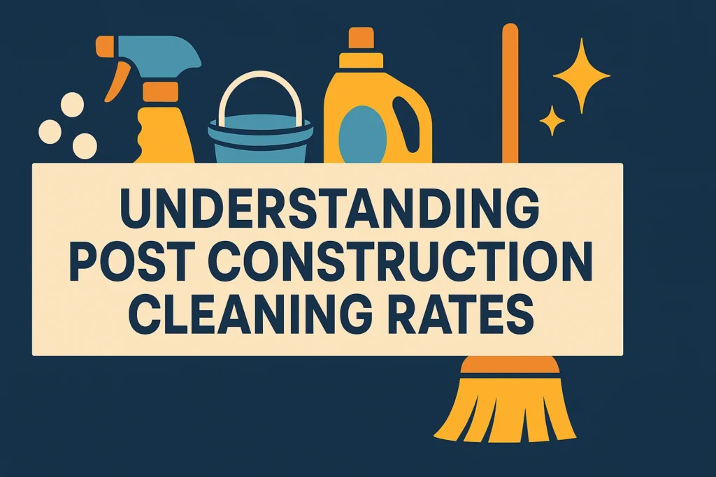 post construction cleaning rates